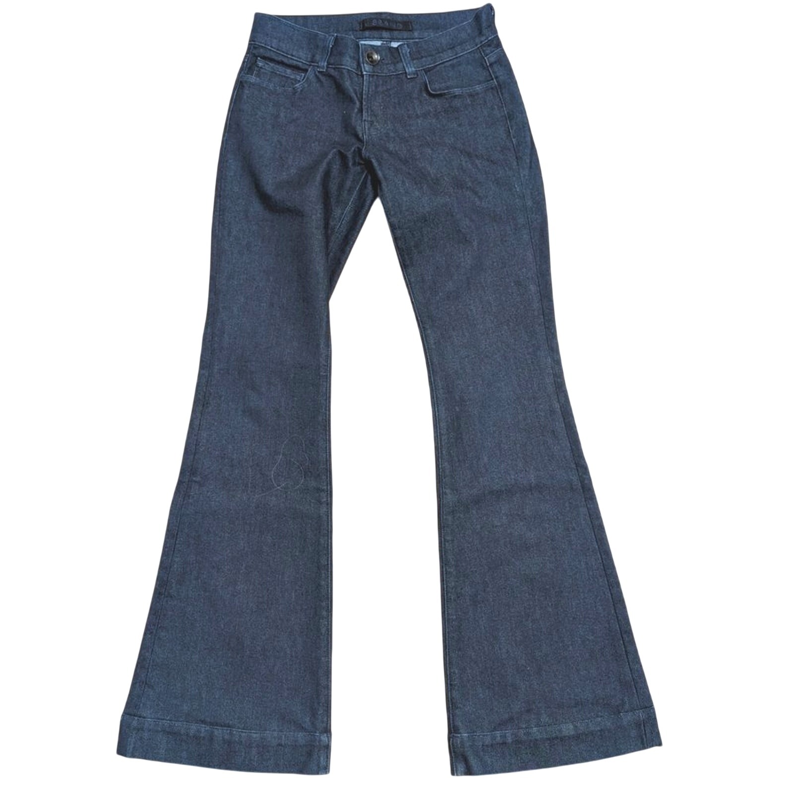 J Brand Jeans Womens 26 Lovestory Flare Trouser Stretch Premium Denim Made Usa